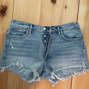 Agolde denim shorts